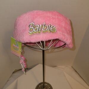 Pink Barbie Embroidered Headwrap NWT